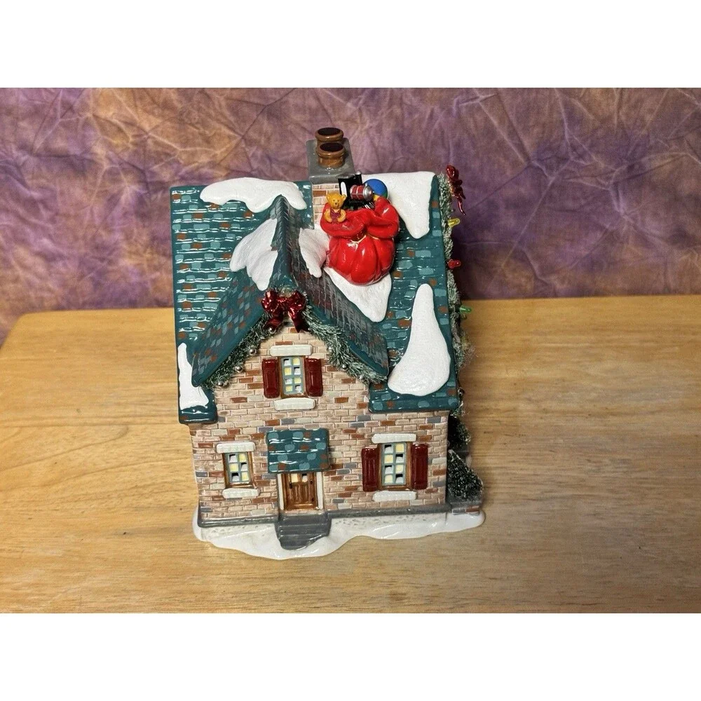 Dept 56 Original Snow Village Christmas Santa's Wonderland House 56.55359 Read